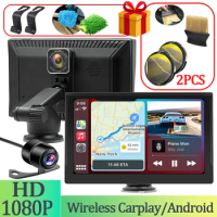 7/9Inch Multimedia Wireless Carplay Android Auto GPS Car Radio Built-in Dashcam intelligent systems Video Player For Car Display