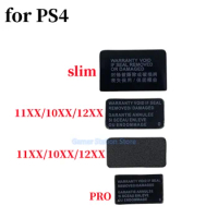 12PCS For PS4 Slim Pro 10XX 11XX 12XX Console New Warranty Seal Label Stickers Replacement For Sony Playstation 4