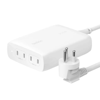 200W 4-Port USB-C GaN Charger Belkin BoostCharge Pro ชาร์จเร็ว สายยาว 1.5 เมตร - WCH015 (สีขาว)