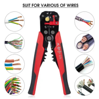 HS-D1 Wire cutter automatic crimping wire stripper multi-functional peeling tools Terminal pliers 0.2-6.0mm2 tool