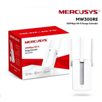MERCUSYS (MW300RE) 300Mbps Wi-Fi 2.4GHz Range Extender อุปกรณ์ขยายสัญญาณ ประกัน 1 ปี คําแนะนําผลิตภั