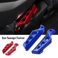 Motorcycle Accessories CNC Rear Passenger Foot Peg Foot Rests anti-slip pedals for YAMAHA MT03 MT-03 MT 03