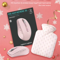 Logitech Official Flagship Store Mx Anywhere 3s Bluetooth Wireless Mouse Mute Portable Power Saving Office Apple Pink A3s