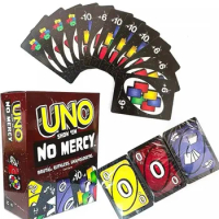 Hot Uno No mercy Game Board Games UNO Cards Table Family Party Entertainment UNO Games Card Toys Children Birthday Christmas