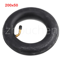 1pc Electric Scooters Thicken Inner Tube 200x50 Bent Valve Rubber Tyre Wheel E-bike Cycling Accessories