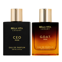 The Sigma Male by Bella Vita Luxury| 2x100ml Perfumes| CEO Man & G.O.A.T.Man| Perfume for Men| Long 