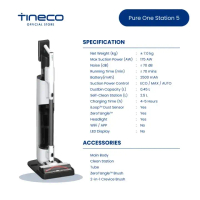 Tineco Pure One Station 5 is a premium cordless smart vacuum cleaner