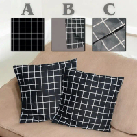 SARUNG BANTAL MOTIF KOTAK UKURAN BANTAL KECIL TANPA TUTUP / MEREK OKE / BAHAN ADEM & TEBAL [POLYMICR