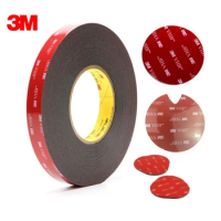 25.4mm X 36 YD 3M 5915 VHB Heavy Duty Mounting Tape Black, 0.4mm Thick , Pack of 1 Dropshipping