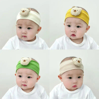 Ikat Rambut Bayi, Topi Musim Panas, Topi Fontanel, Topi Fetus Baru Lahir 3 Bulan Jun, Pelindung Dahi