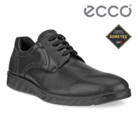 ECCO S LITE HYBRID 輕巧混合經典防水正裝皮鞋 男鞋 黑色