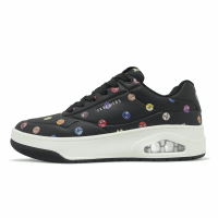Skechers x Vexx 休閒鞋 UNO Court-Multi-Moji 女鞋 黑 聯名 塗鴉 氣墊 板鞋 177925BKMT