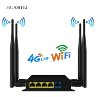 CAT6 Unlocked 4G LTE Wifi Router Indoor Wireless CPE Router with SIM Card Slot Up to 32users for MC7455 Module WiFiX Router