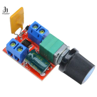 Mini DC 3 6 12 24 35V 5A 90W PWM DC Motor Speed Controller Module Speed Regulator Control Adjust Board Switch Light Modulator