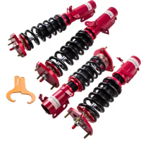 Adjustable Coilovers Shock Absorber for Toyota Corolla AE92 AE101 AE111 88-99 Adjutable Coilover Shock Absorber Coilover Set