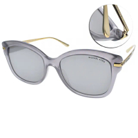 【Michael Kors】歐美時尚貓眼款 太陽眼鏡(灰-金#MK2047F 32456G)