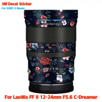 FF II 12-24mm F5.6 C-Dreamer Lens Sticker Protective Film Body Skin For LaoWa FF II 12-24mm F5.6 C-Dreamer for SONY E Mount