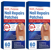 Fungal Nail Patches 60 PcsUpgraded Toe Nail Fungus TreatmentsNail Fungus Treatment Extra StrengthToe