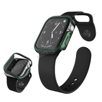 刀鋒Edge Apple Watch Series 5 40mm 鋁合金雙料保護殼 夜幕綠