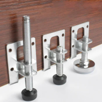 Furniture Leveling Feet Heavy Duty Leg Levelers Height Cold-rolled Steel Foot Pad Height Enhancement Support For Cabinet Table