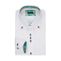 【衣十五】清明上河圖商務襯衫、Smart Temp擬態科技、動態溫控、吸濕排汗、防皺、彈力(商務襯衫)