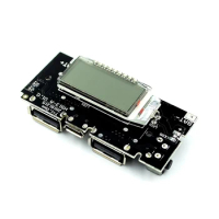 Power bank module mobile power boost DIY18650 lithium battery digital display dual USB output charging board motherboard