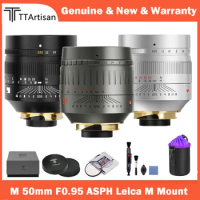 TTArtisan 50mm F0.95 Full Frame Large aperture Prime Lens for Leica M Mount Cameras Leica M-M M240 M3 M6 M7 M8 M9 M9p M10