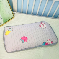 Latex Pillowcase Children's Pillow Four Seasons Sweat-absorbing Breathable Baby Pillow Removable Washable Cartoon Baby Pillow
