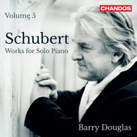 【停看聽音響唱片】【CD】舒伯特：鋼琴獨奏作品第五集 貝瑞．道格拉斯 鋼琴