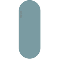 Hot  Oval Pilates Yoga Mat PU Rubber Mat Non-Slip Sweat-Absorbing Exercise Fitness Mat Capsule Mat D