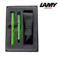 【LAMY】狩獵系列蘋果綠雙筆套禮盒(13G+213G)
