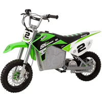MX650 Dirt Rocket Electric-Powered Dirt Bike, Rear-Wheel Drive, High-Torque, Chain-Driven Motor, for Kids 13+