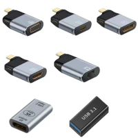 1pc USB 3.1 Type C to DP Mini-DP HDM1 RJ45 4K 2.0 HD Video Converter USB C To HDM1 Cable Adapter For Samsung Huawei Xiaomi