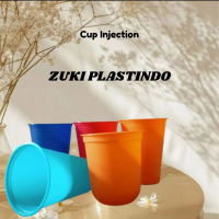 Cup Injection 14 Oz Orange