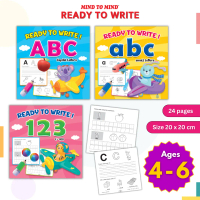 MIND TO MIND Ready To Write ABC Capital & Small Letter, Number 1-100