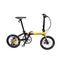 Dahon Sepeda Lipat K3 Plus 16 Inci - Kuning/hitam