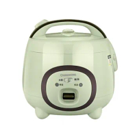 Electric Rice Cooker Household Mini Electric Rice Cooker Soup for 1-2 People Thickened Ball Kettle with Steamer 1.6L