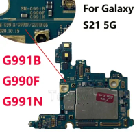 Unlocked Motherboard For Samsung Galaxy S21 5G G991B G991B/DS G991N 8GB RAM 128GB Logic Board Fully Tested