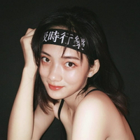 韓國嘻哈運動發帶街頭潮頭帶頭巾男女吸汗洗臉頭套