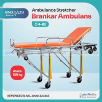 Stretcher Ambulance GEA YDC-3B / YDC3B / YDC 3B Emergency Stretcher Onehealth Orange