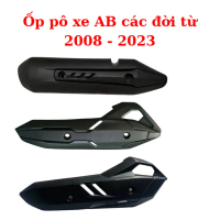 Ốp che pô xe AB airblade đời đầu/mới 110 125 150 160 pát bô ống xả xe air blade thay ốp zin Phụ Tùng