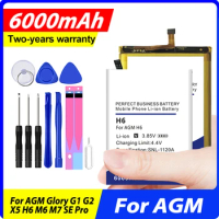 DaDaXiong High Quality AGMM6 AGMH6 AGMG2 AGMGloryG1 AGMX5 New Battery For AGM Glory G1 G2 X5 H6 M6 M7 SE Pro + Kit Tools