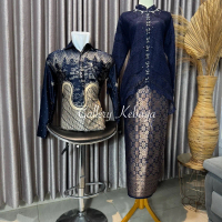 Gk β’ set couple pasangan Kebaya shakira brukat dan kemeja batik pasangan Keluarga Kondangan Setelan