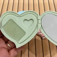 Cermin Bulat Lipat Random I Cermin Bulat+Sisir Lipat Random Cermin + Sisir