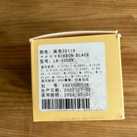 5x LB-200BK Ribbon Cassette MK-RS100B Cable ID for Canon Printer M-11C M-1STD, M-1PRO MK1000 MK2000 MK1500 MK2500