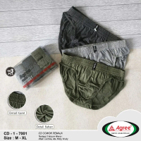 CD Agree Pria art 7001 Mini [ Isi 3 Pcs ] Size M - XL
