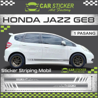 JG23 Sticker Mobil Honda Jazz Ge8 / Sticker Striping Mobil Honda Jazz
