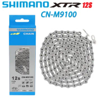 SHIMANO XTR 12 Speed CN-M9100 MTB Chain HYPERGLIDE HG SIL-TEC Ultralight Racing Grade Mountain Bike Chain Cycling Accessories