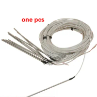 Pointed Probe type PT100 temperature sensor high temperature Platinum resistance Silver plated wire pt100 thermocouple