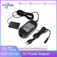 ACK-DC100 To AC-DC40 Dummy Battery AC Power Adapter Kit for Canon PowerShot G1X Mark II 2 and N100 Cameras ACKDC100 Adapter